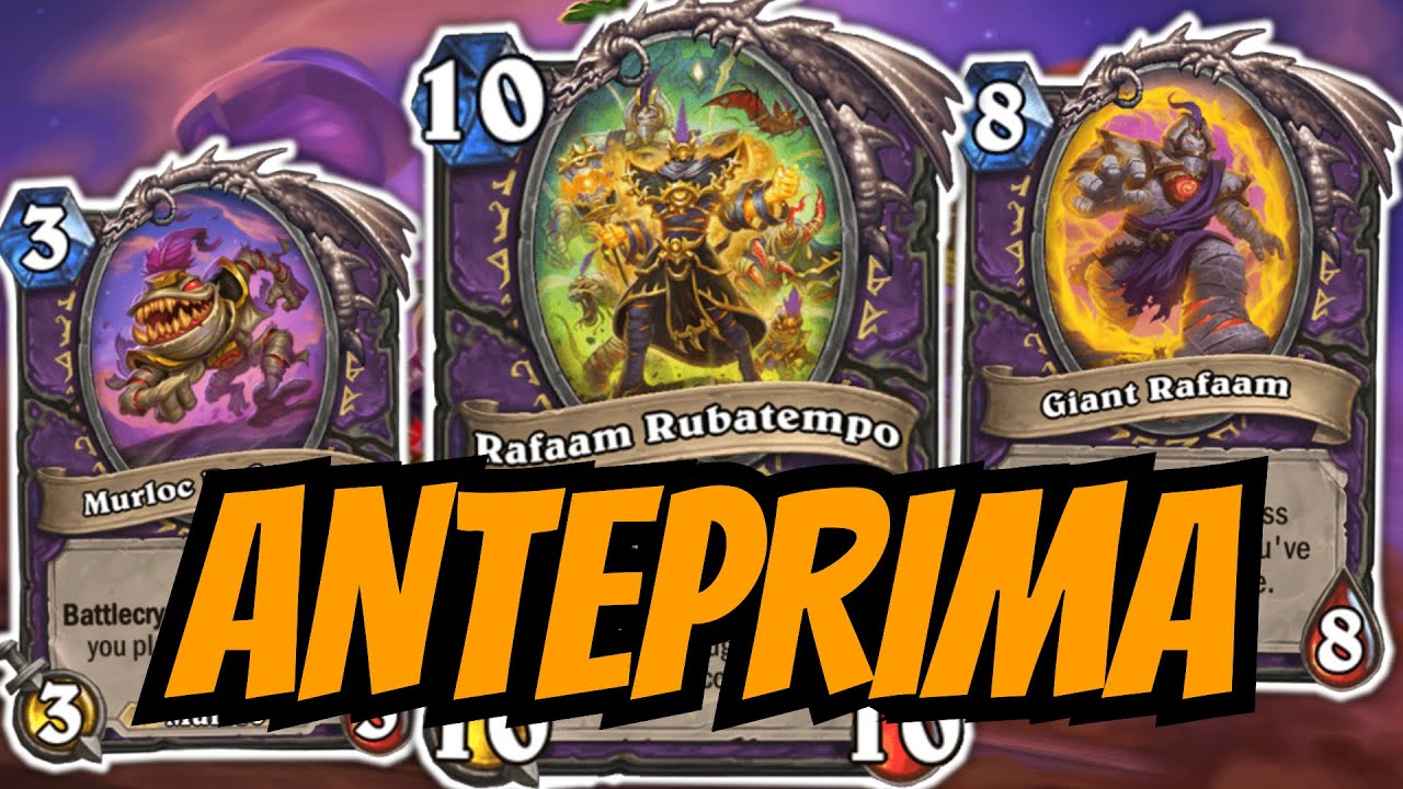 HO PROVATO RAFAAM… È VERAMENTE ROTTO!!!🔥[Theorycraft] Hearthstone ITA