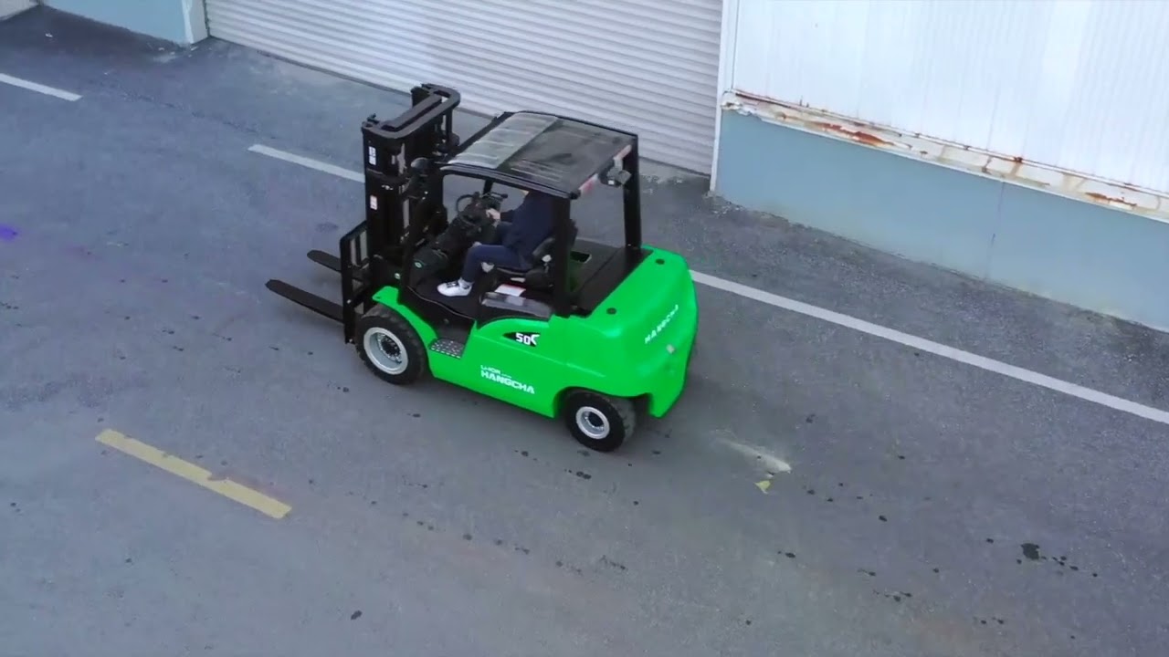 Wózek widłowy HANGCHA - 5000 kg - elektryczny LI-ION (seria XC)