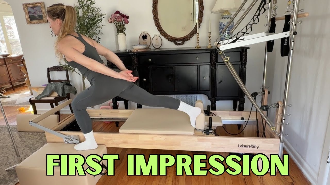 Первые впечатления от тренажера LeisureKing Pilates Reformer #пилатес #реформер #пилатесдома