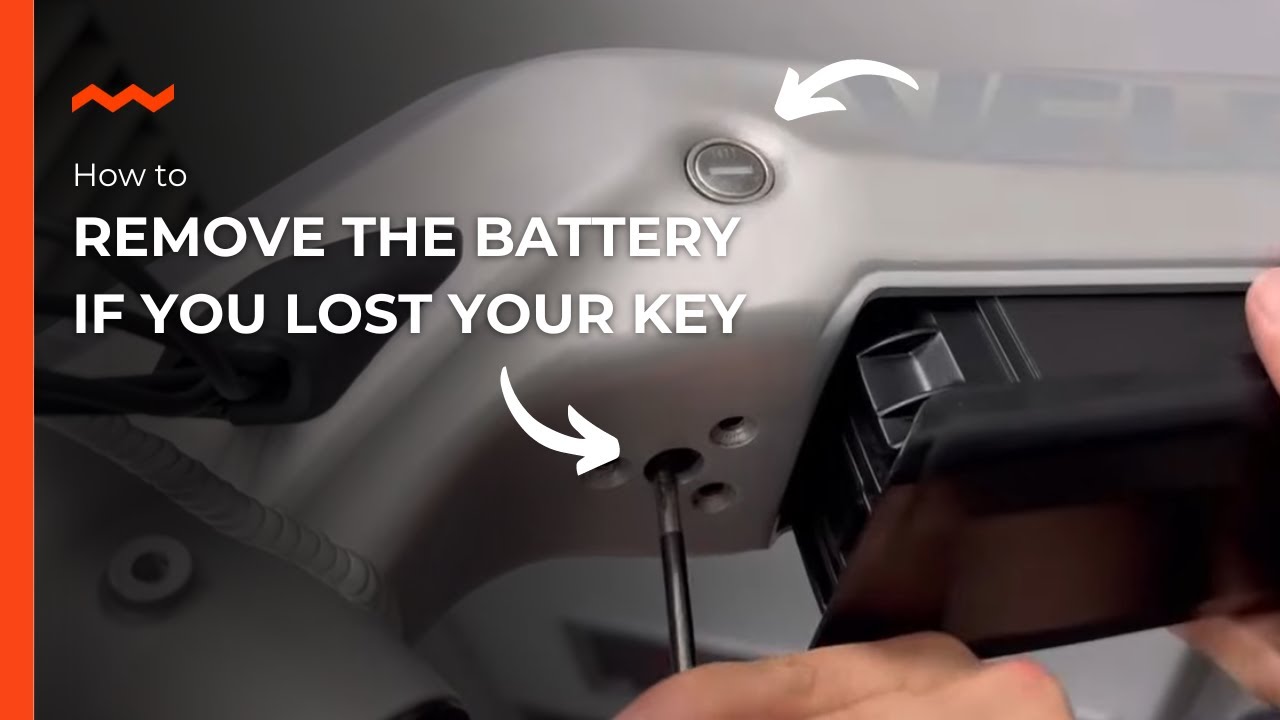 How to remove ebike battery if you lost your key | by Velowave Bikes