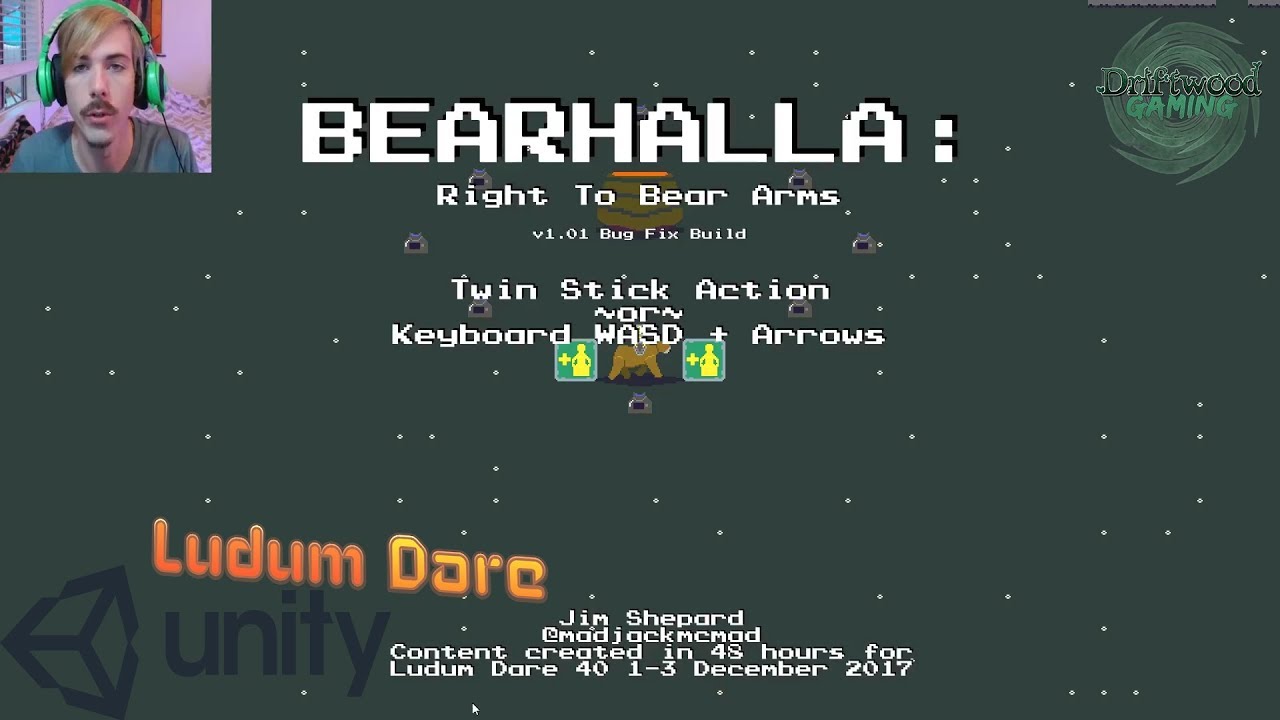First Impressions - Bearhalla - Ludum Dare Entree - Unity Engine