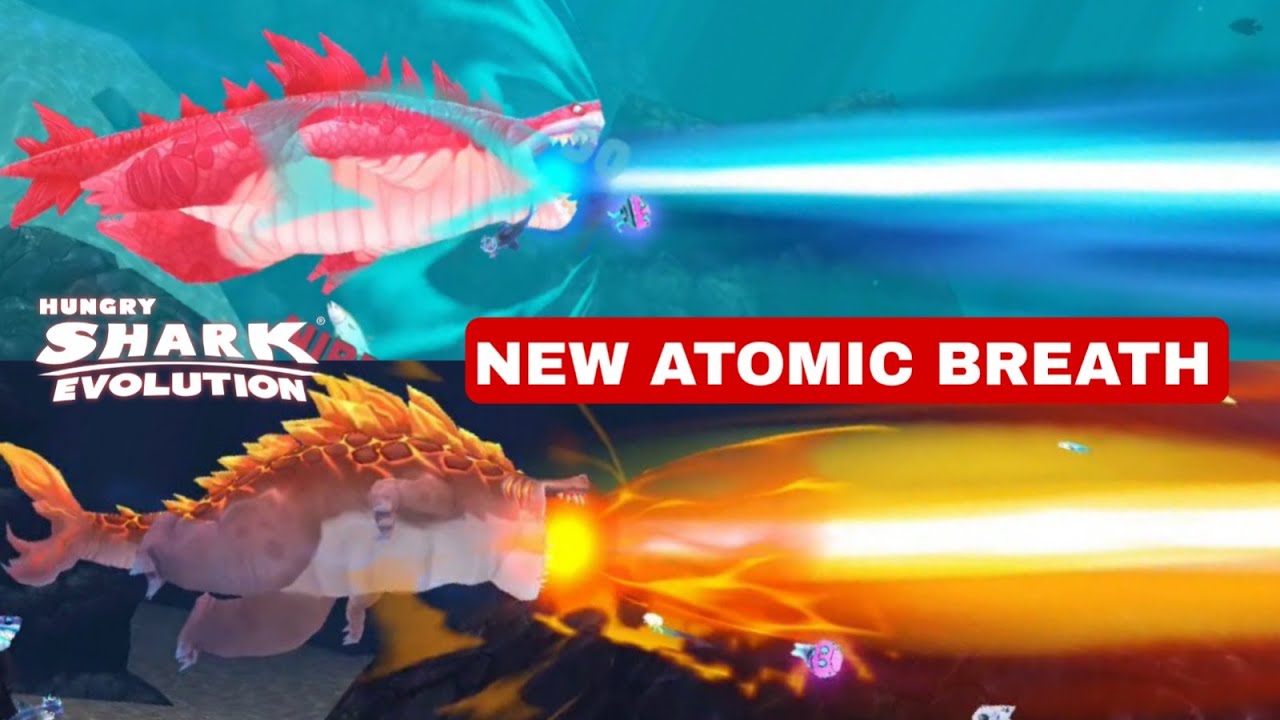 NEW STRONGER ATOMIC BREATH SHARKJIRA AND MAGMAJIRA - Hungry Shark Evolution