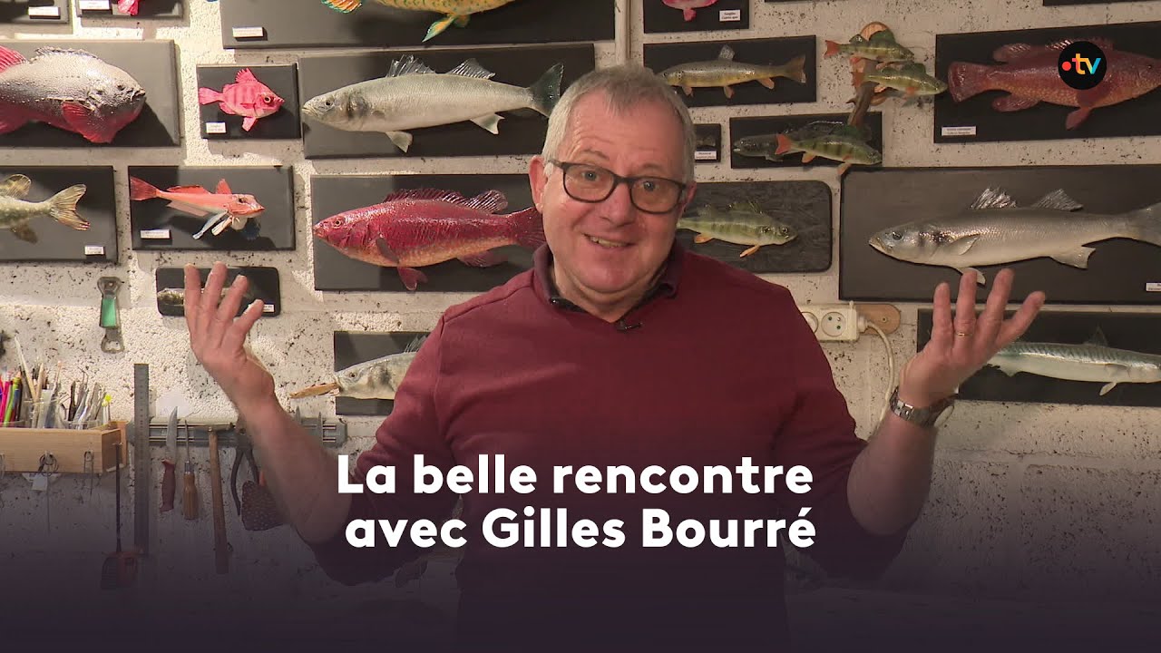 Rencontre d' ICI avec Gilles Bourré : taxidermiste de poissons