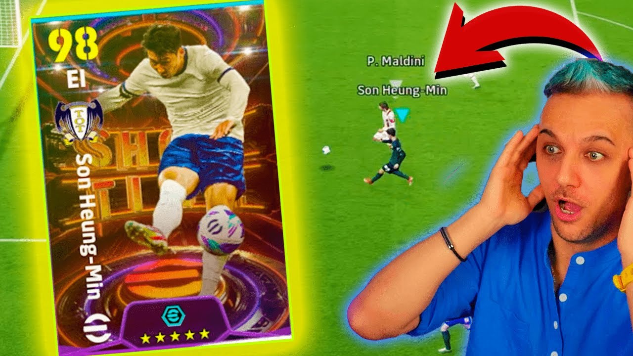 🫢 SON blitz curler... | Efootball 2024