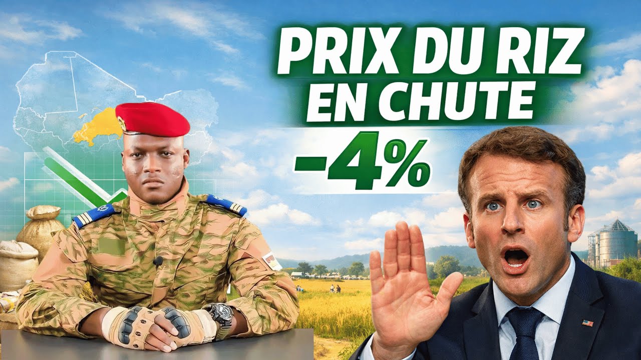 Ibrahim Traoré : inflation -4% choc — le riz chute, l’Afrique change l’équilibre mondial