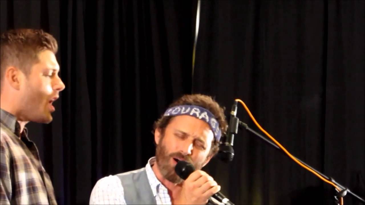 Jensen Ackles Singing at NJCon 2014