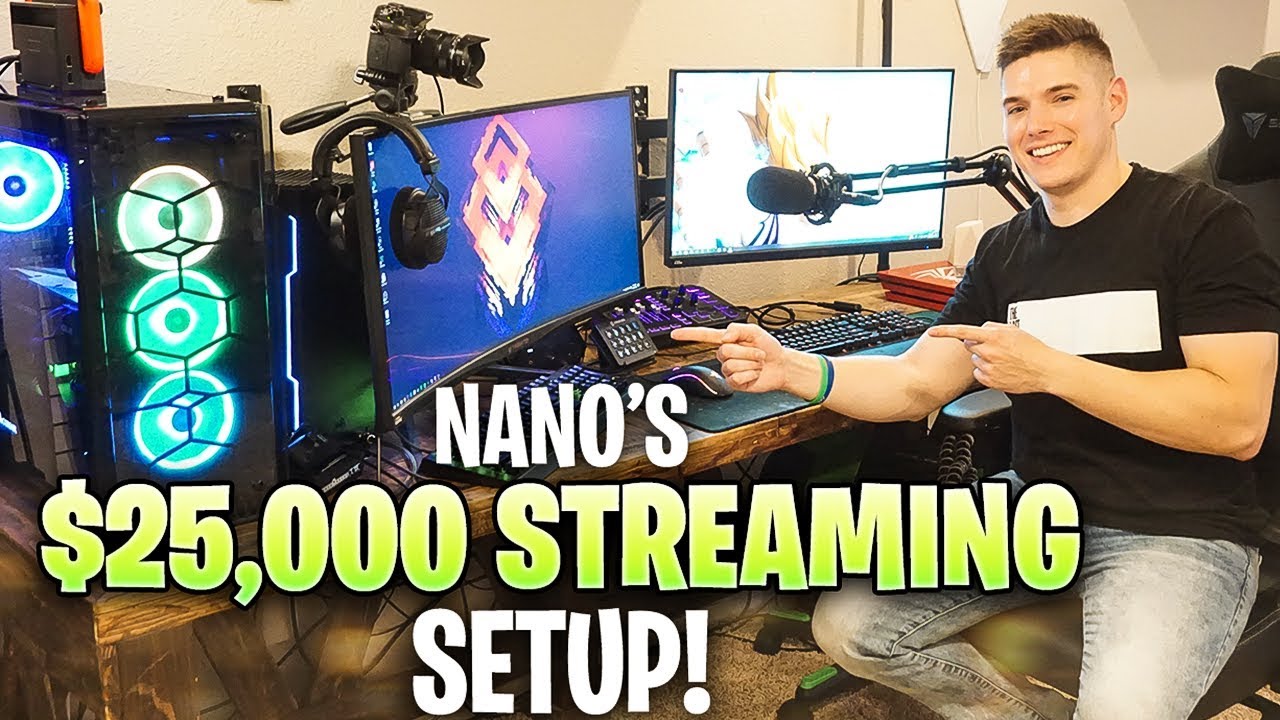 Nano's $25,000 Streaming Room Setup