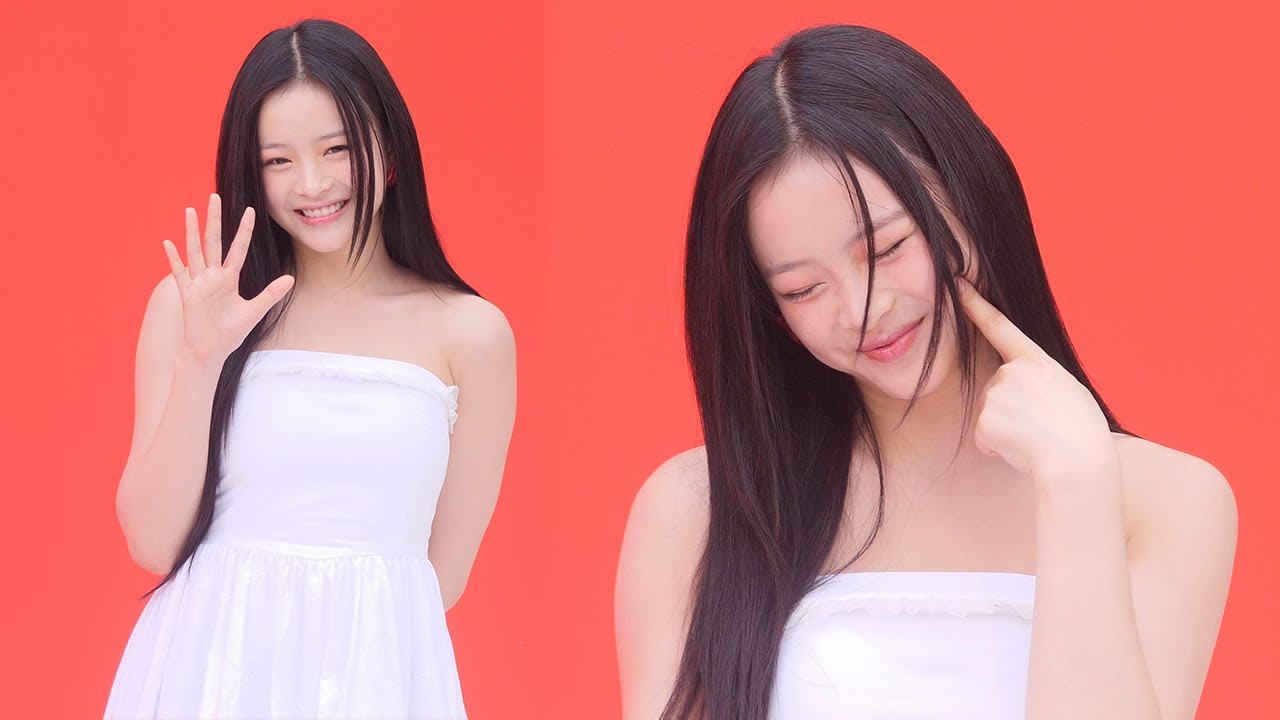 뉴진스 하니 직캠 '흰 원피스 입은 청순한 귀요미' (NewJeans HANNI)｜현대면세점 240801
