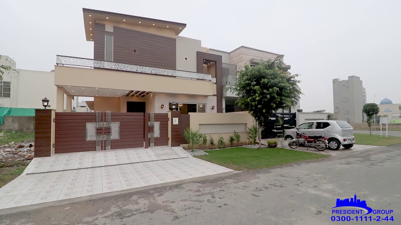 3.70 CRORE - DHA LAHORE - 10 MARLA BRAND NEW MAZHAR MUNIR DESIGNER HOUSE - PHASE 6 - H No 63