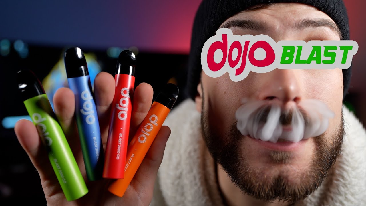 DOJO BLAST 2000 GO!! The popular cylinder disposable re-mastered (Powered by Vaporesso)