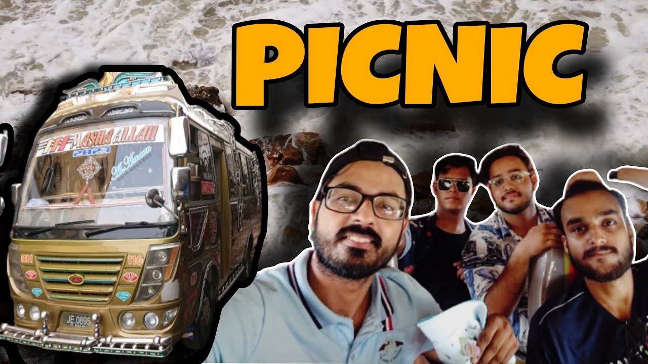 1st Picnic family vlog 2024||Beach Time||Hawksbay Beach||Karachi Seaside|fun vlog#foryou #beach