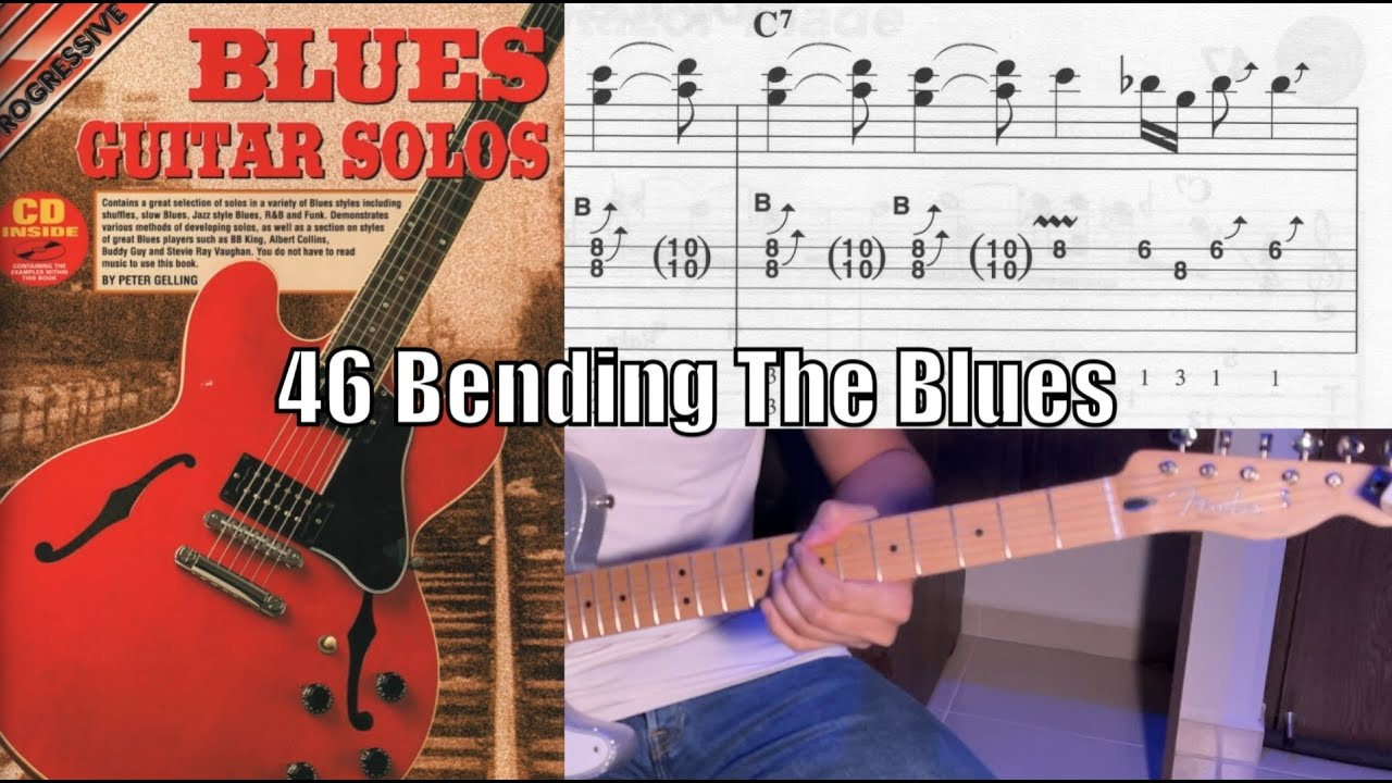 46 Bending The Blues | Progressive Blues Guitar Solos by Peter Gelling