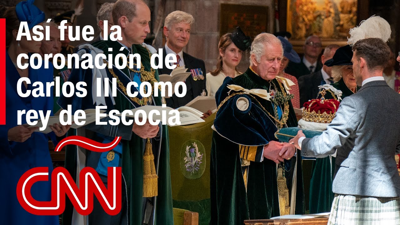 Las mejores imágenes de la coronación de Carlos III como rey de Escocia