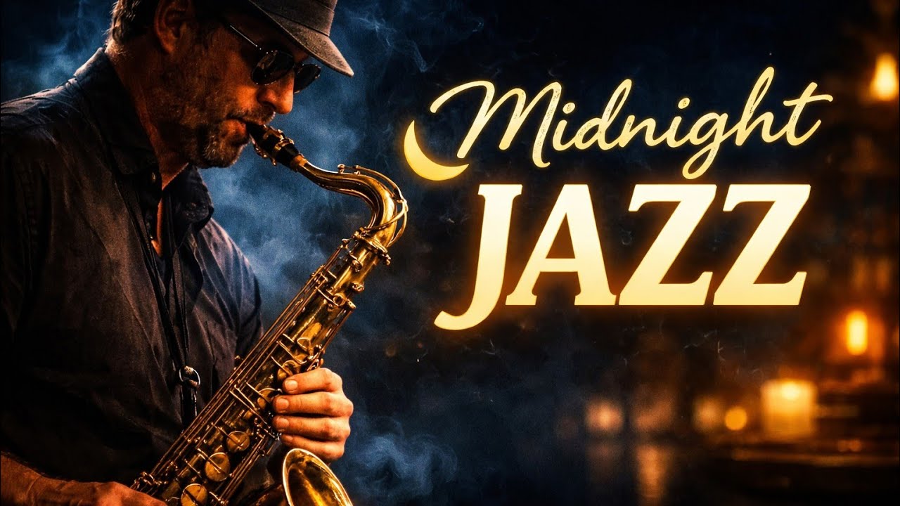 Midnight Latin Jazz Lounge 🌙 Relaxing Afro-Cuban Sax & Trumpet | Night Café Music