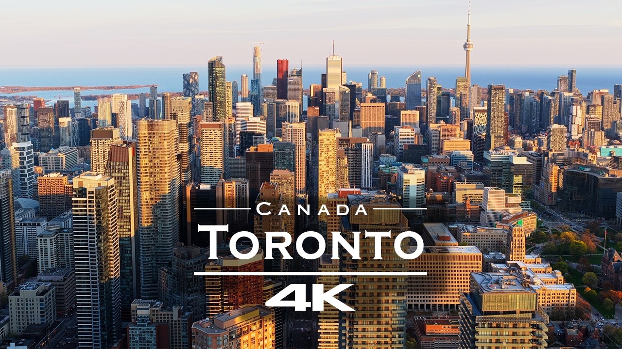 Toronto in Stunning 4K HDR | Drone Tour Over Canada's Largest City 🇨🇦