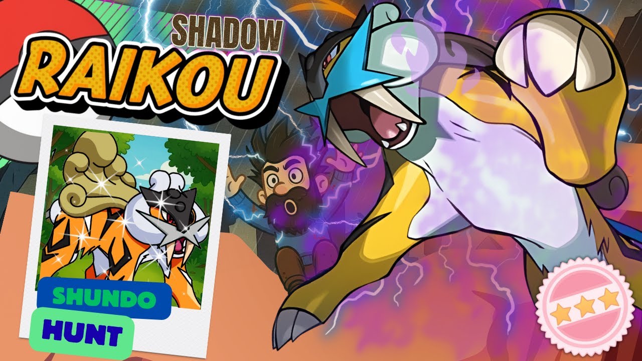 ✨️1/10 Shiny Rate Shadow Raikou Raids (Say 