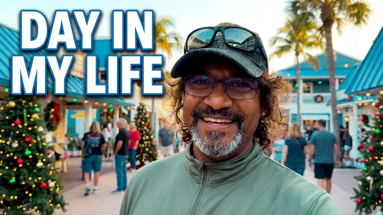 First Time at Fisherman's Village Punta Gorda Florida | Holiday Walk