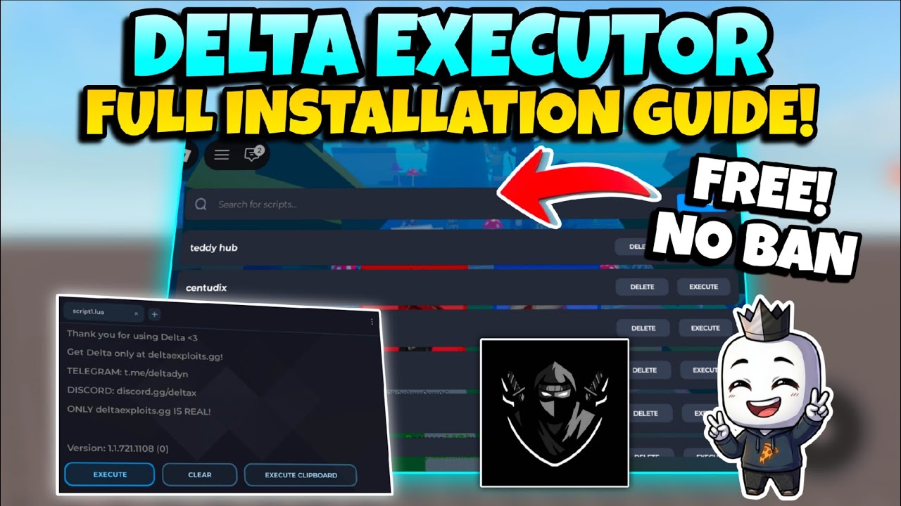Direct Install Delta Executor Mobile New UPDATE - Best Executor on Mobile