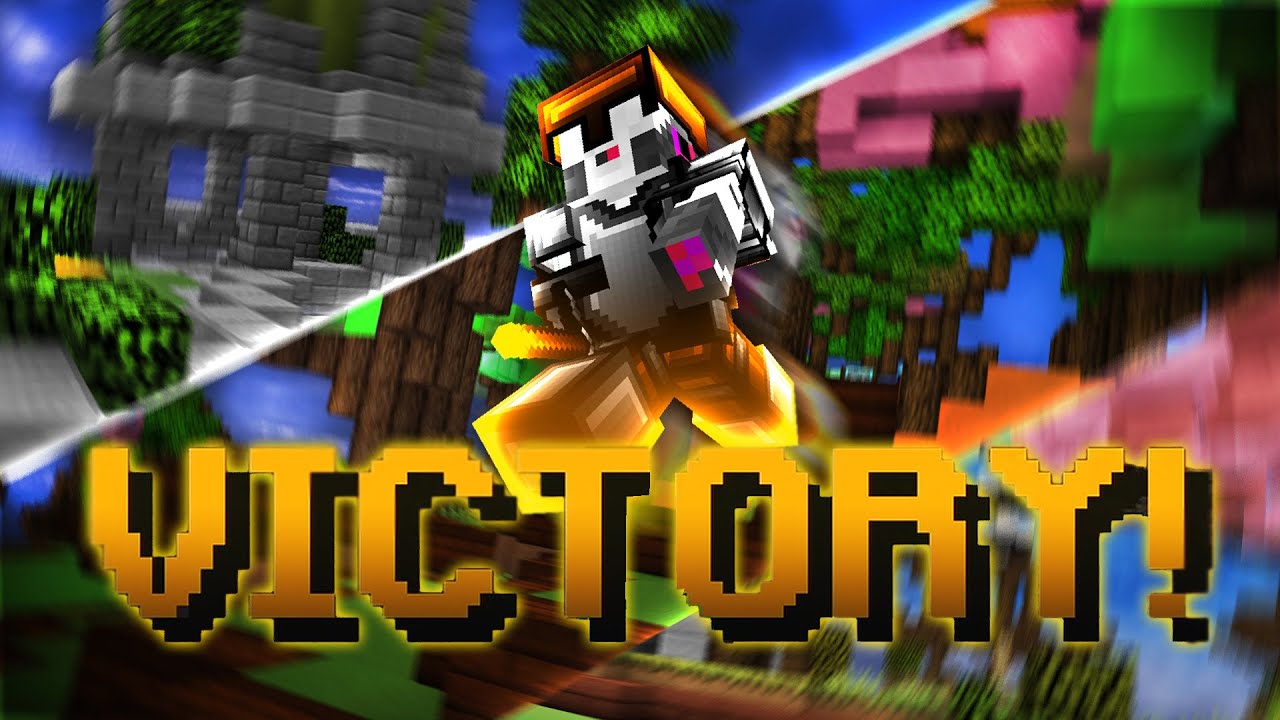 Attempting to win every skywars game...