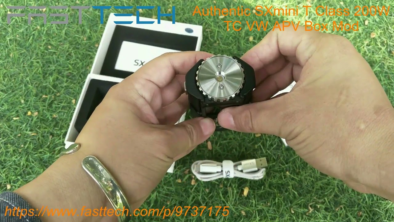 SXmini T Class 200W TC VW APV Box Mod at FastTech.com