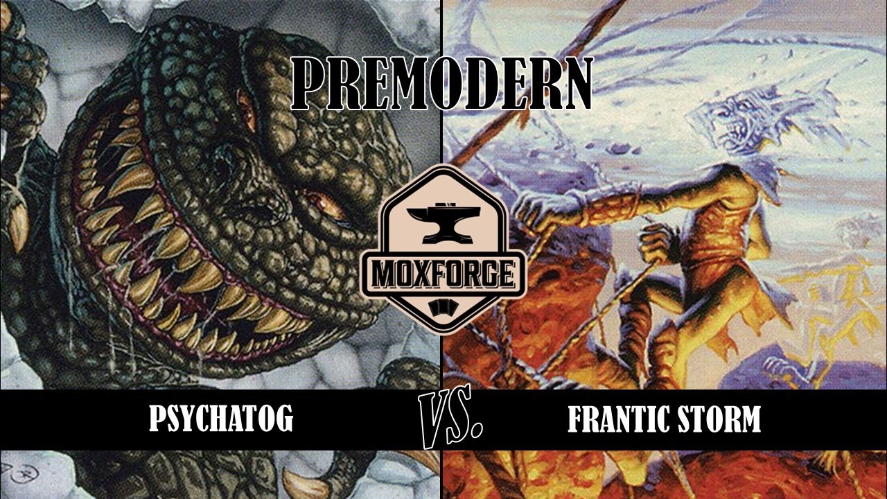 🇬🇧 Premodern: Psychatog vs. Frantic Storm
