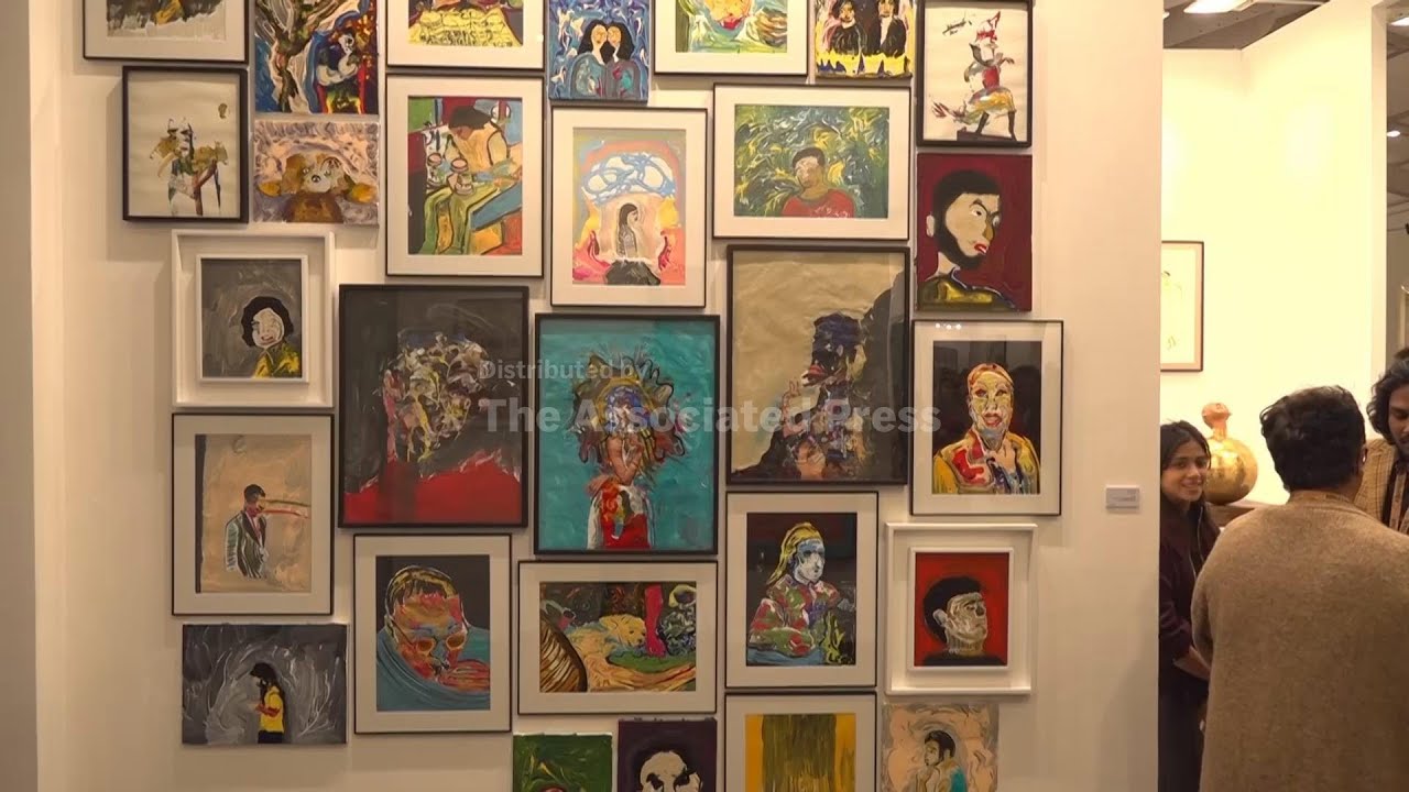 India Art Fair lights up New Delhi, with global art stars and Indian artists alike