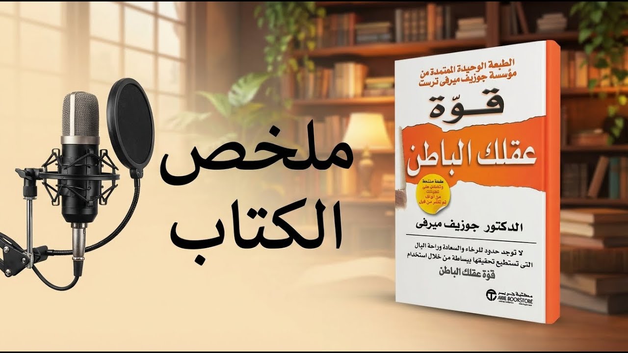 كيف يتحكم عقلك الباطن في مصيرك؟ | ملخص كتاب قوة عقلك الباطن