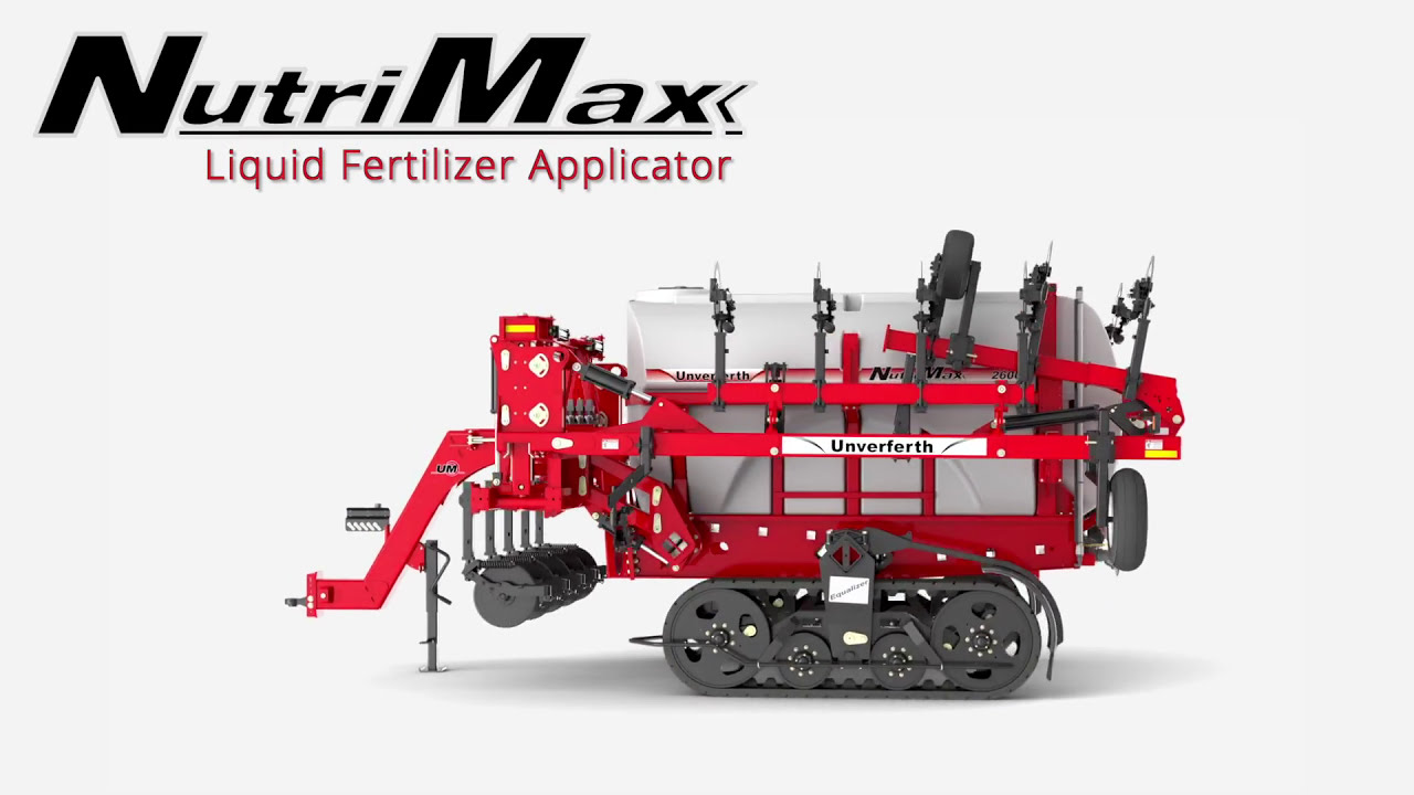 Unverferth NutriMax Liquid Fertilizer Applicator Features