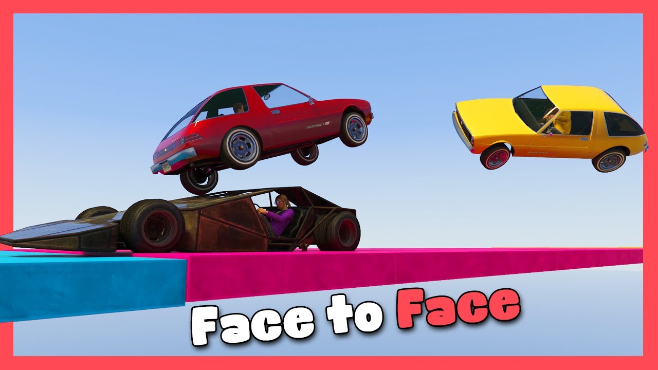 Deze Face to Face Kun je Afsnijden! - GTA V Funny Races