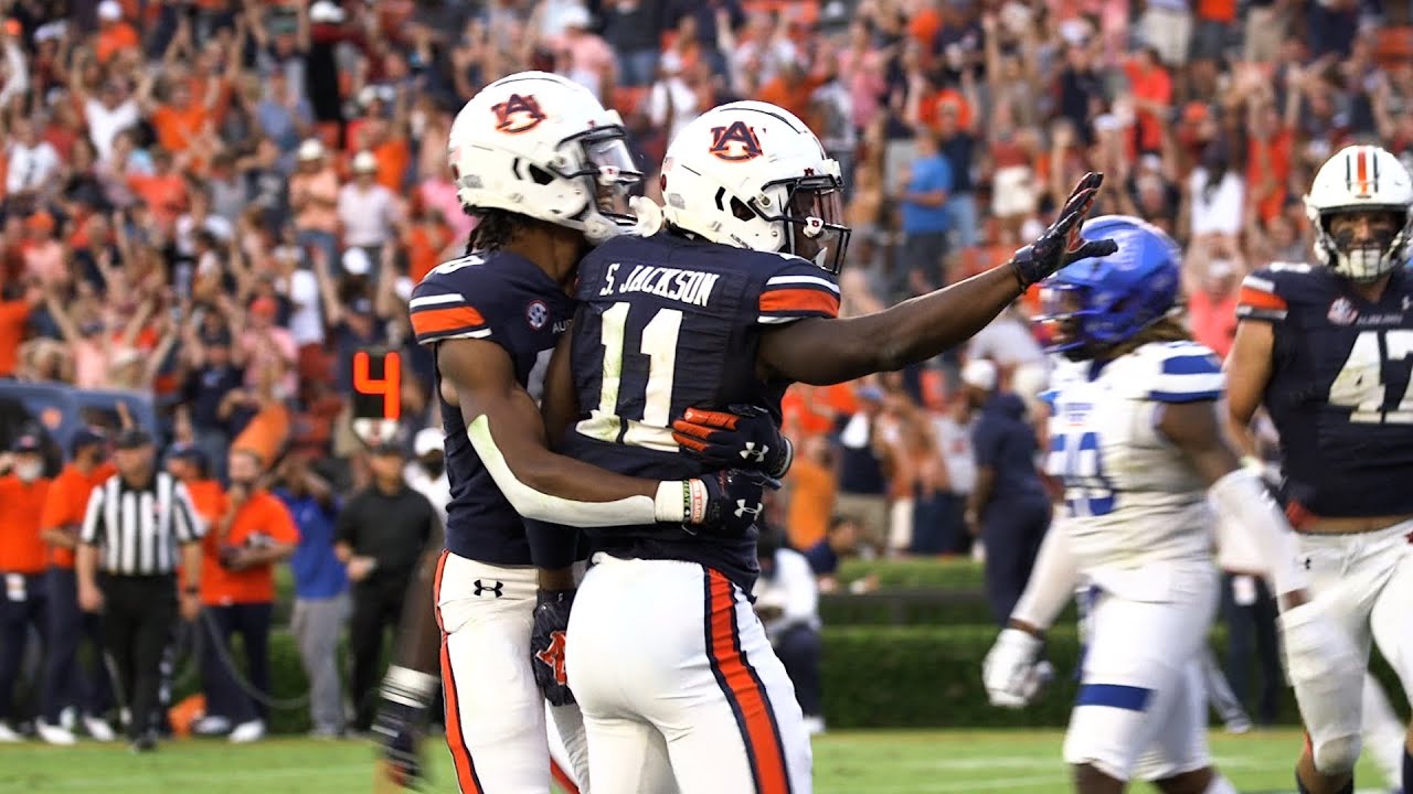 T.J. Finley finds Shedrick Jackson for the go-ahead touchdown vs Georgia State