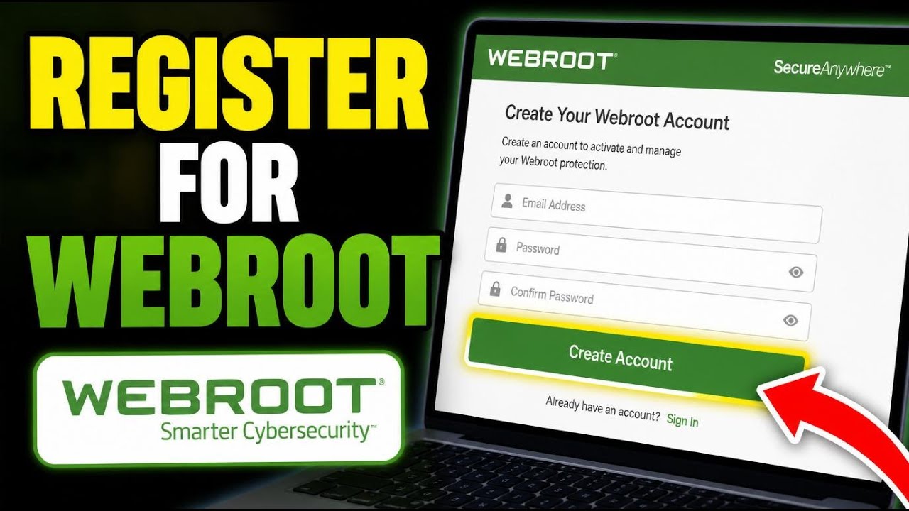 Как зарегистрироваться в Webroot &mdash; полное руководство
