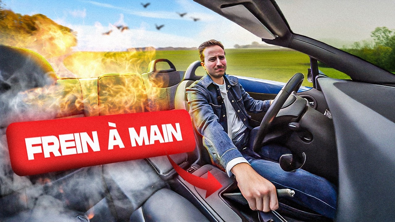 ROULER avec le FREIN &Agrave; MAIN &agrave; FOND : &ccedil;a fait quoi ?