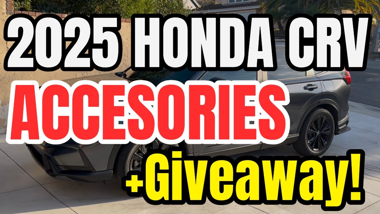 2023-2026 HONDA CRV ACCESSORIES!  (6th gen)