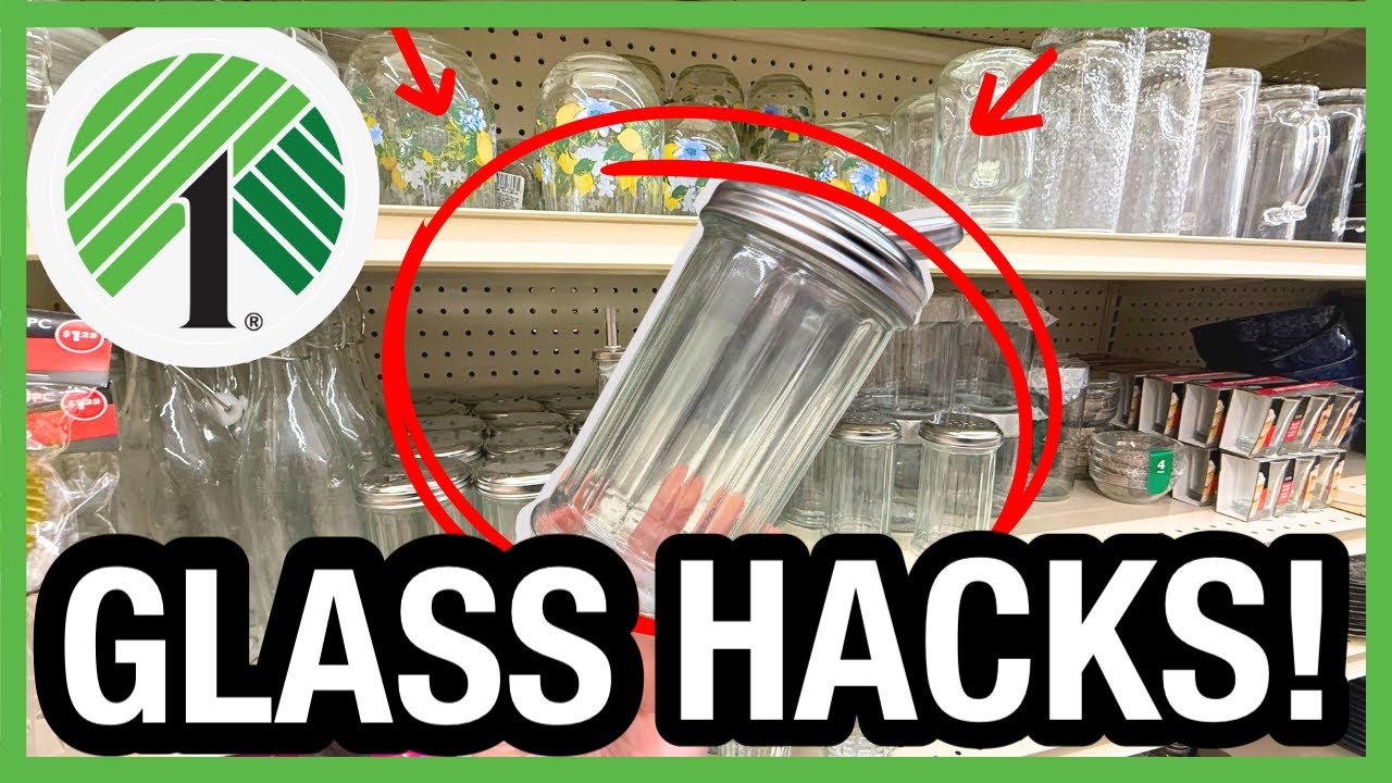 🤯Вы не поверите, что я сделала из стеклянных изделий из Dollar Tree | Лайфхаки со стеклом из Doll...