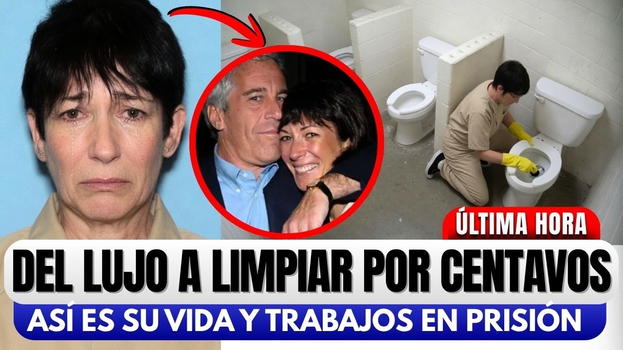 La Vida de Ghislaine Maxwell en Prisi&oacute;n: De Millonaria a Reclusa Federal