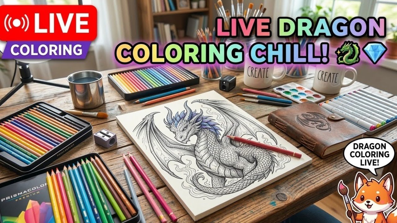 Color in the Chaos 🎨 Relax, Chat & Create