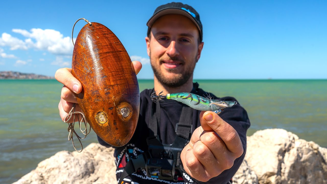 Pesca alla Seppia con DUE TECNICHE DIVERSE! Eging dalla Spiaggia e Tradizionale Seppiarola dal Porto