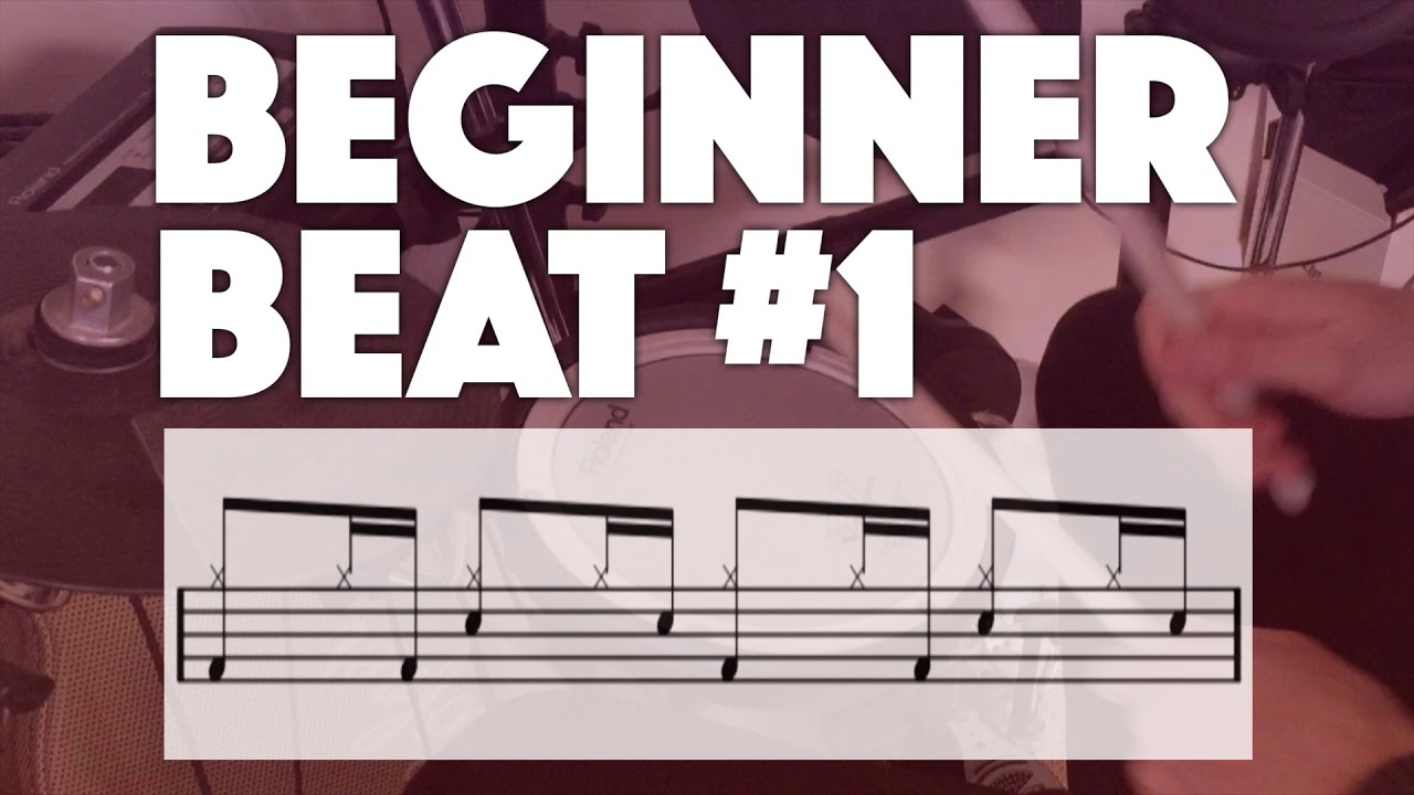 Beginner Beats #1 Rock/Funk Drum Beat