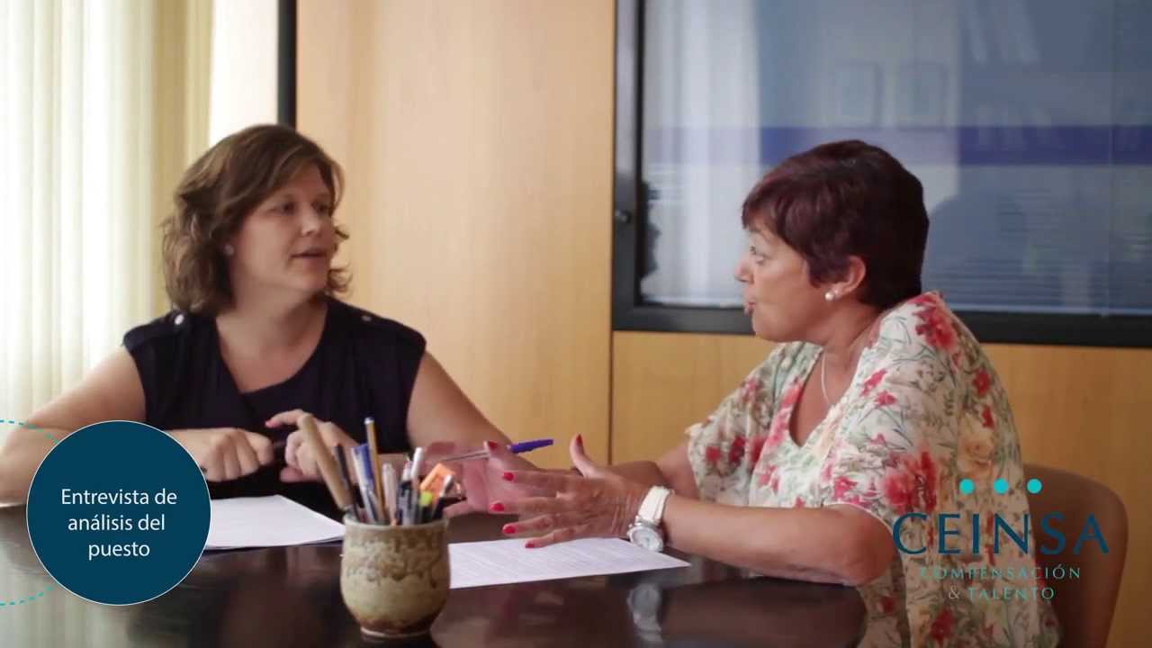 Video 2. Entrevista análisis del puesto