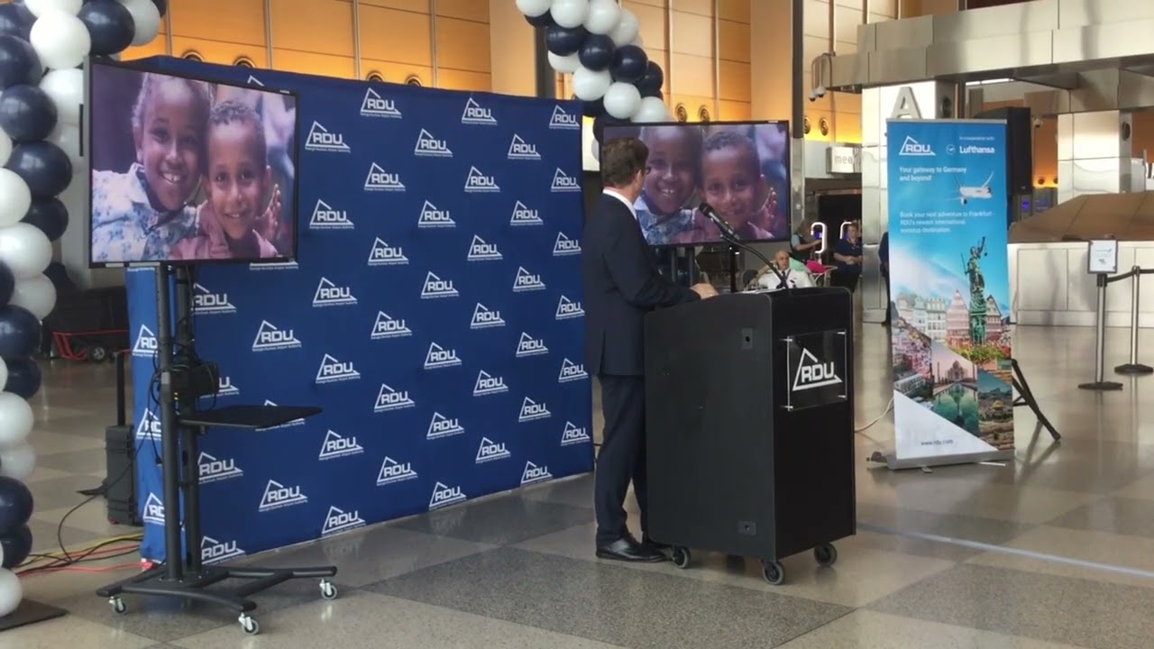 RDU Airport Welcomes Lufthansa, New International Flight to Frankfurt, Germany