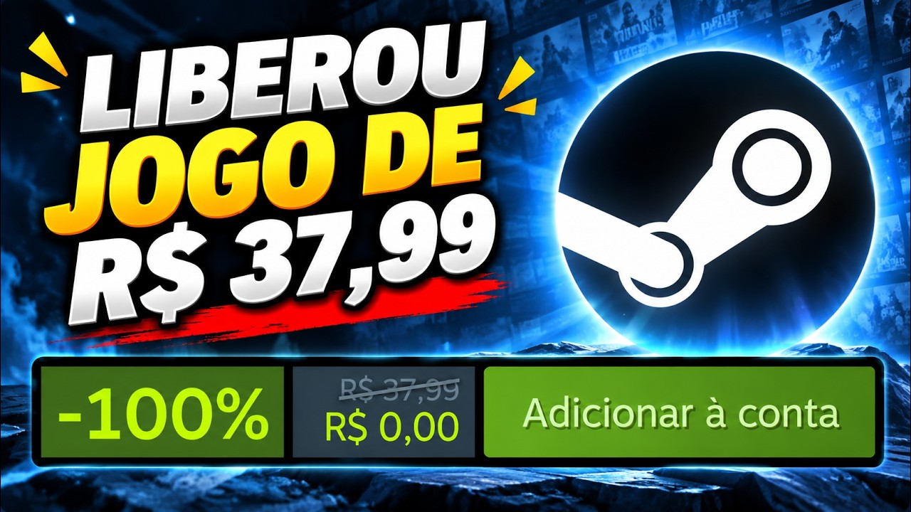 LIBEROU! 2 Jogos de Gra&ccedil;a na STEAM OFICIAL, Ofertas imperd&iacute;veis e Mais!