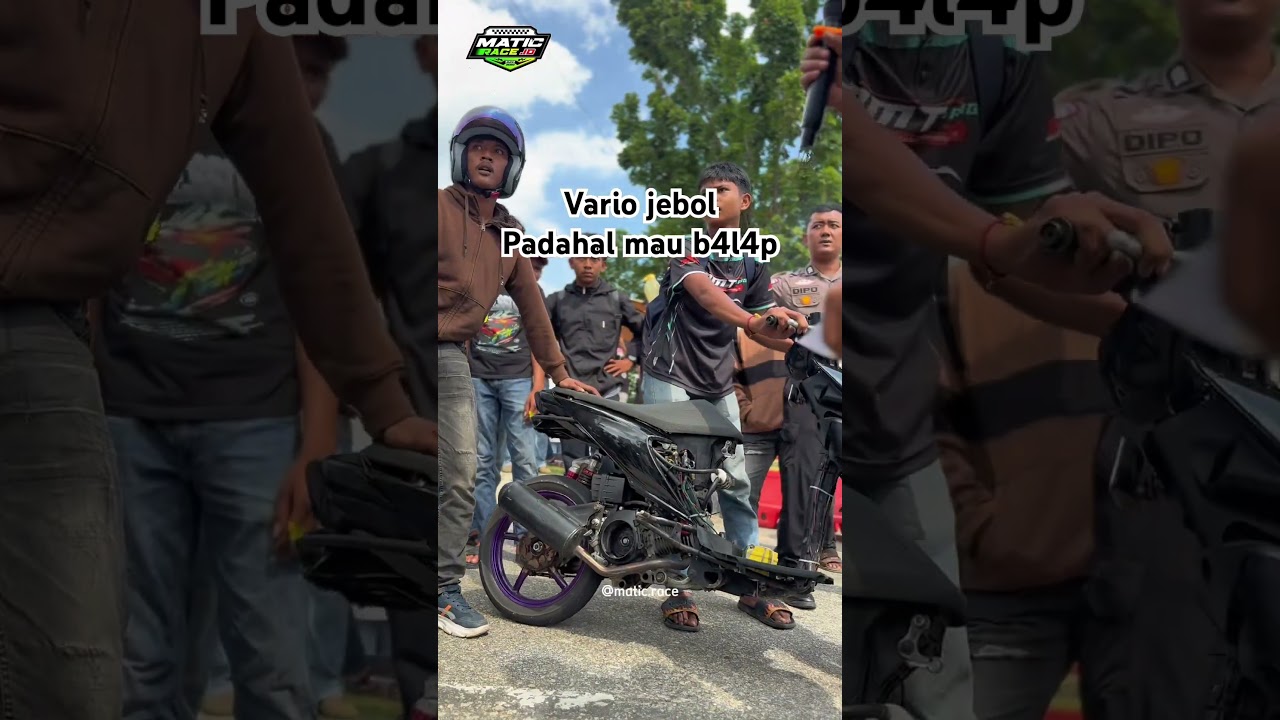 Vario injeksi spek gacor #lensabalapkerinci #roadrace #maticrace