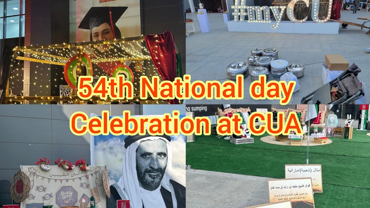54th National day Celebration at CUA Ajman || UAE National Day 2025 ||#explore#like#subscribe#travel