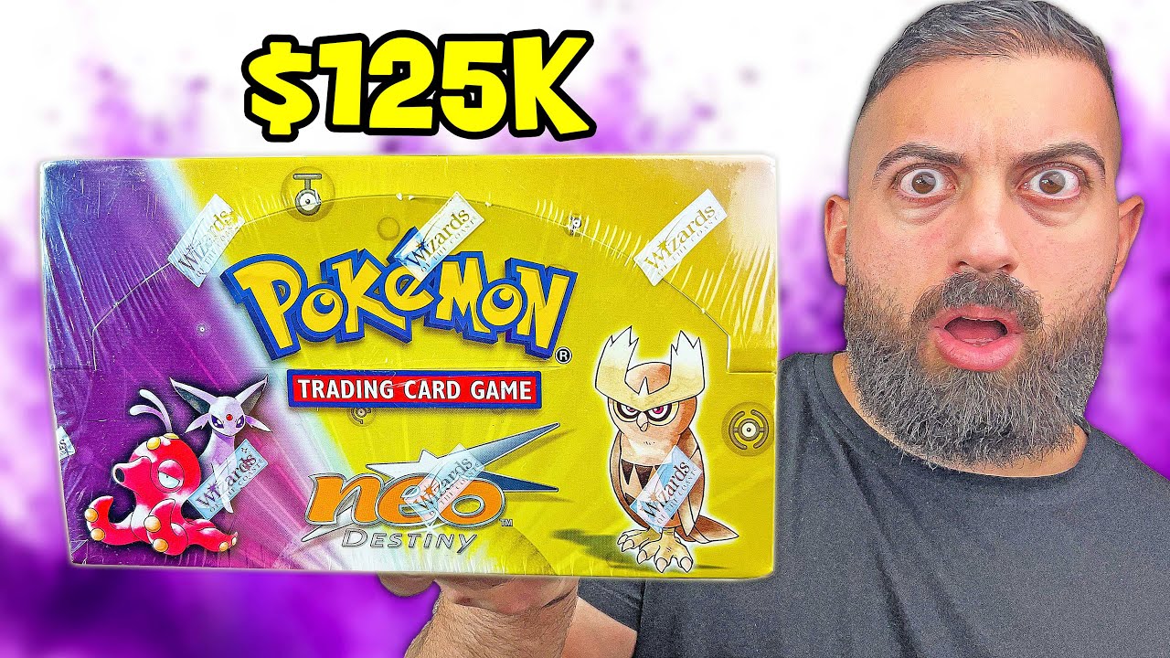 I can't believe i opened this from my $125,000 collection...