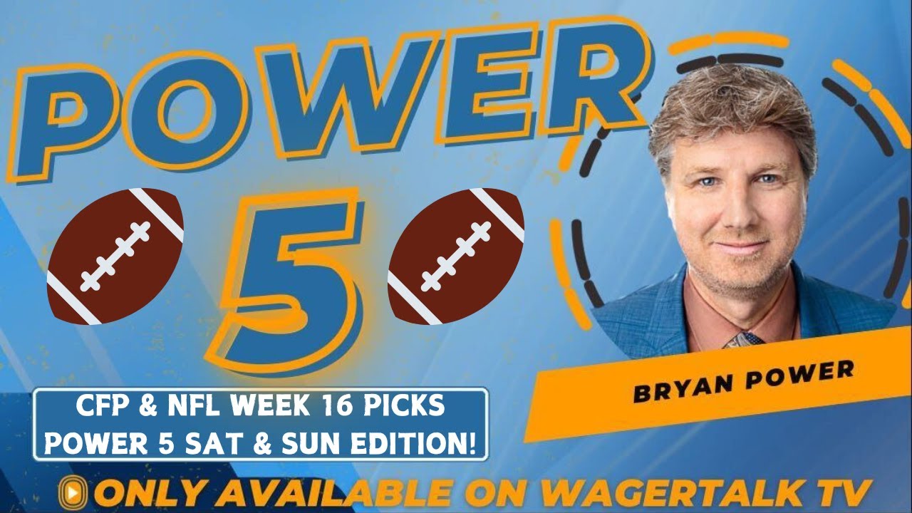 Лучшие прогнозы на NFL 16! | Прогнозы на CFP сегодня | Выпуск выходного дня Power 5