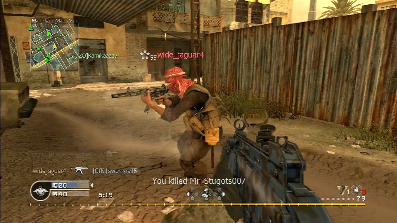 Call Of Duty 4 Modern Warfare Team Deathmatch Gameplay 41