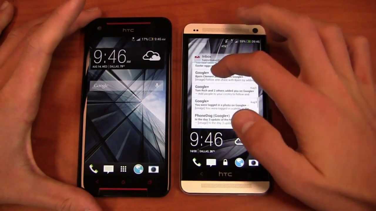 HTC Butterfly S vs. HTC One Dogfight Part 1