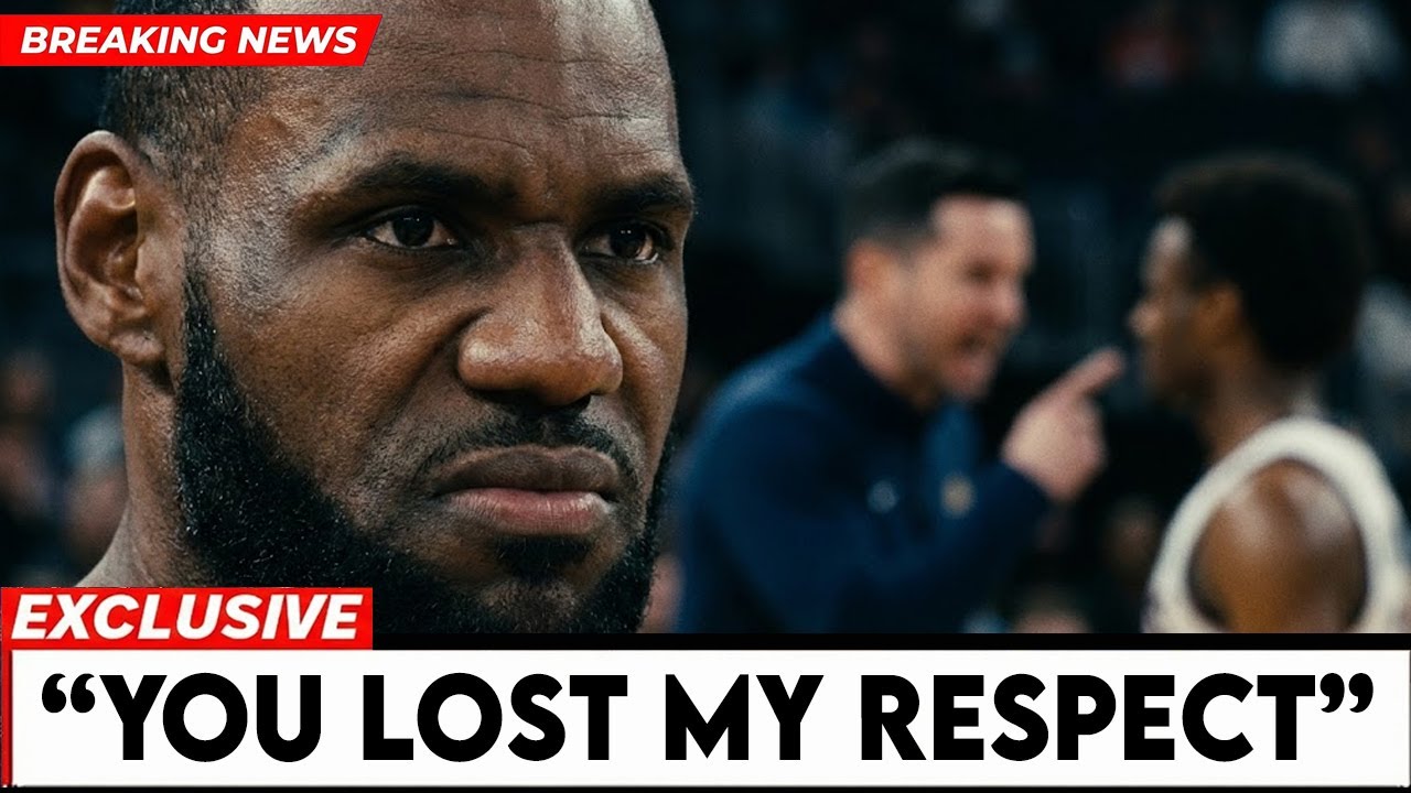LeBron James HOLDS BACK as Lakers Coach UNLOADS on Bronny
