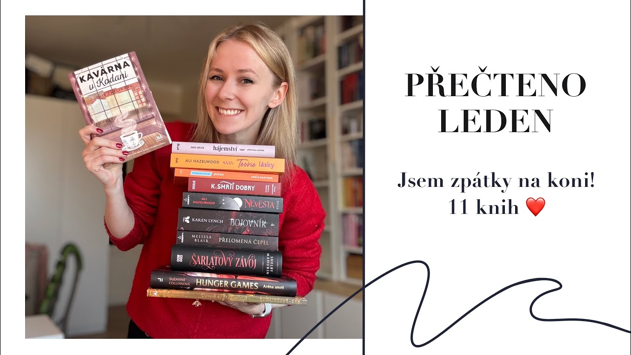 Přečteno: leden - Spousta tipů na skvělé knihy!