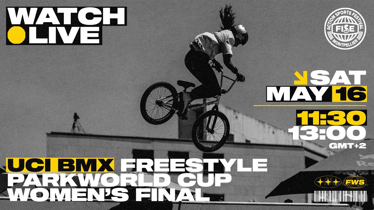 ПРЯМАЯ ТРАНСЛЯЦИЯ FISE MONTPELLIER 26 | Кубок мира UCI по BMX фристайл-парку, женский финал